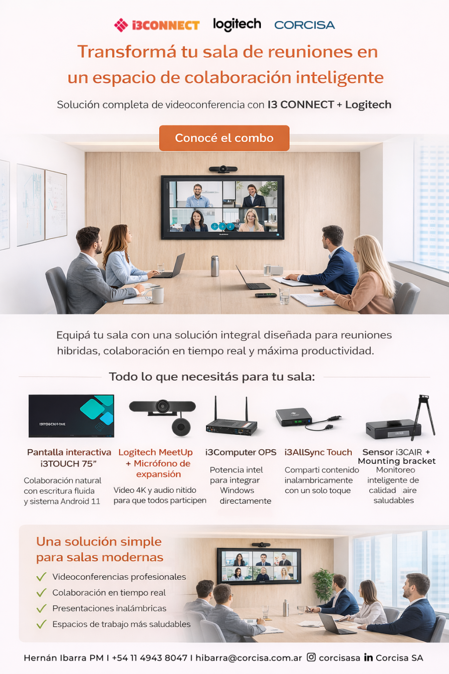 i3CONNECT & Logitech