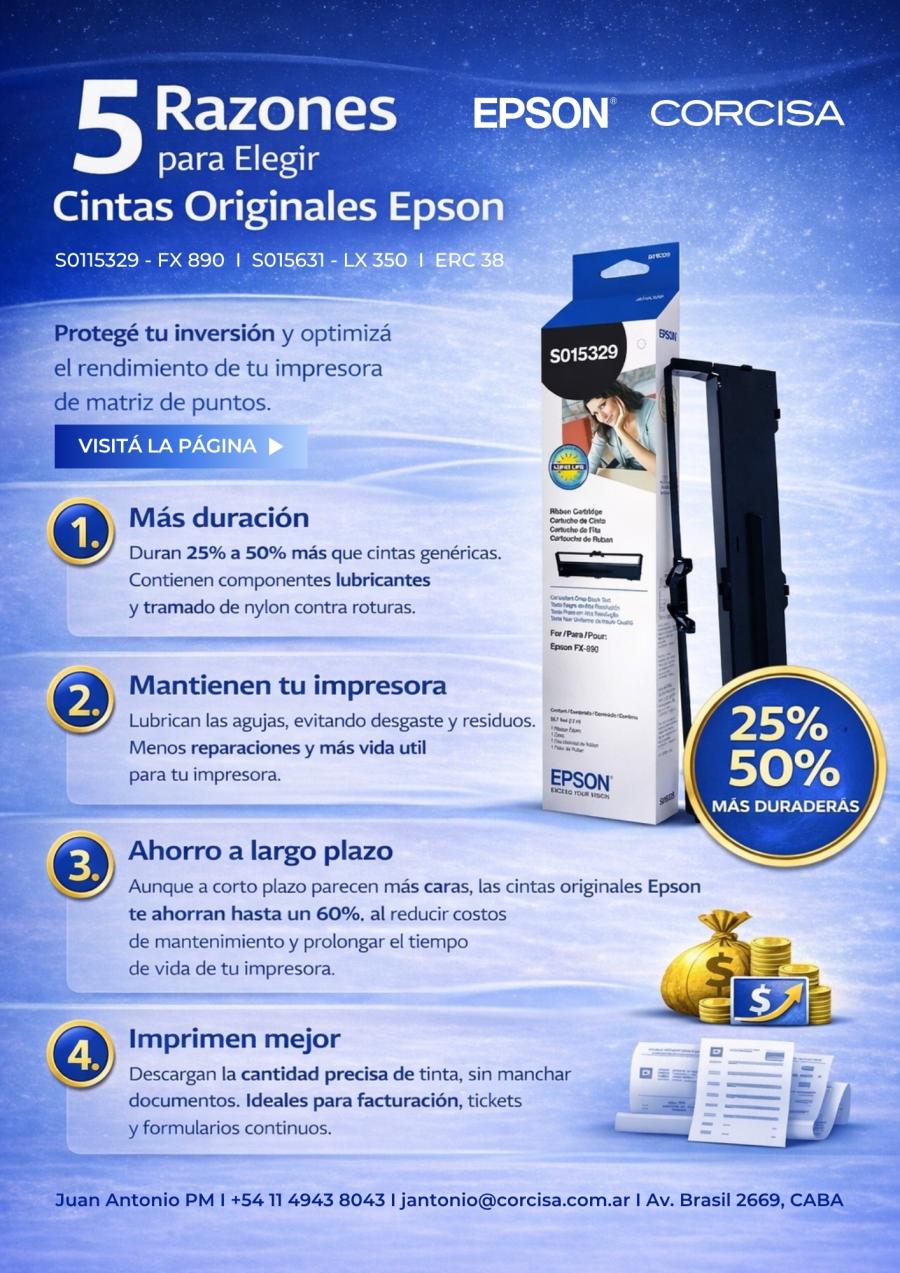 Cintas Originales Epson
